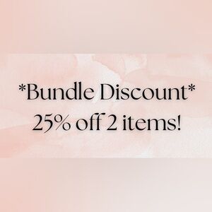 BUNDLE DISCOUNT! 💸